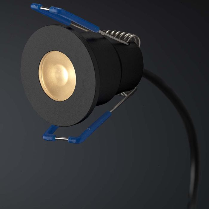 Betty black Spot encastrable LED - Encastrable - 12V - 3 Watt - Eclairage  véranda 