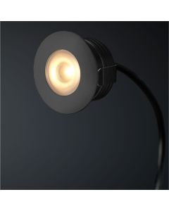 Cree LED pergola spot encastrable Aragon noir los | blanc chaud | 3 watts