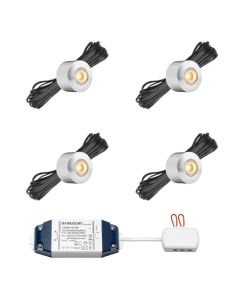 Cree LED spot en surface Gomera bas | blanc chaud | lot de 4, 6, 8, 10 ou 12 pièces