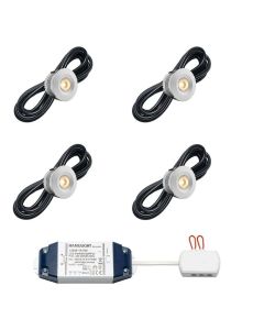 Cree LED recessed spotlight Sevilla bas | warm white | set of 4, 6, 8, 10 or 8 pieces