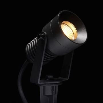 Cree LED spot piquer extérieur Lagos | blanc chaud | 10 watts | inclinable | 24 volts