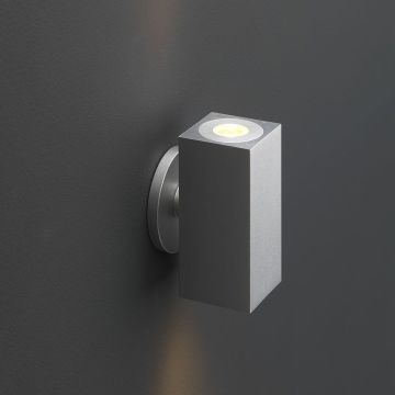 Cree LED applique extérieur Lamego | blanc chaud | carré | 2 x 1,5 watts | haut & bas | différentes couleurs