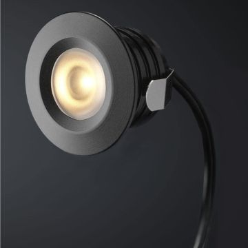 Cree LED pergola spot encastrable Pals noir los | blanc chaud | 3 watts