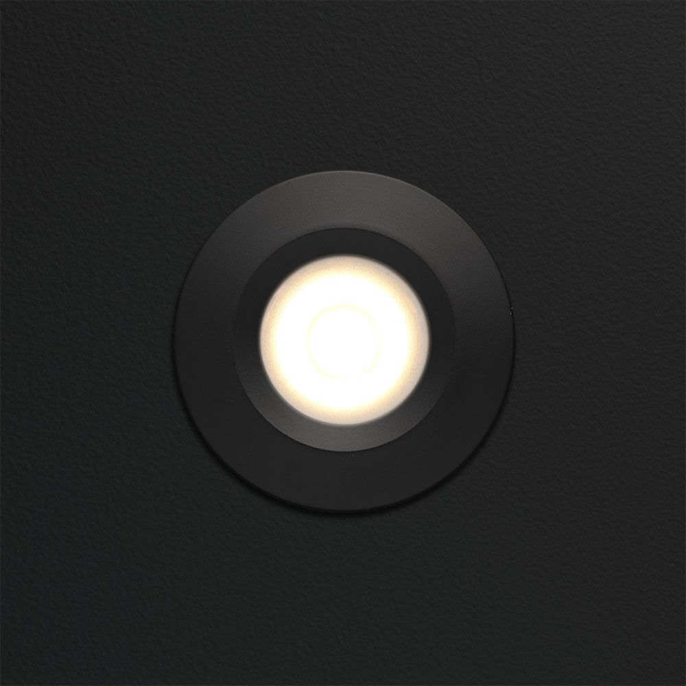 Cree LED recessed spotlight veranda Pals black los | warm white | 3 watt